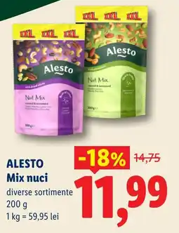 Lidl ALESTO Mix nuci Ofertă