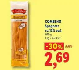 Lidl COMBINO Spaghete cu 12% ouǎ Ofertă