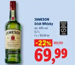 Lidl JAMESON Irish Whisky Ofertă