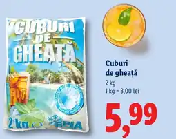 Lidl Cuburi de gheaţă Ofertă