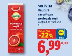 Lidl SOLEVITA Băutură răcoritoare portocale roşii Ofertă