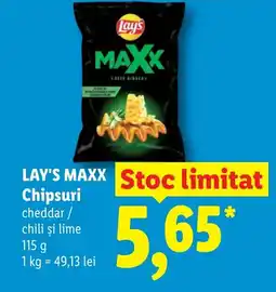 Lidl LAY'S MAXX Chipsuri Ofertă