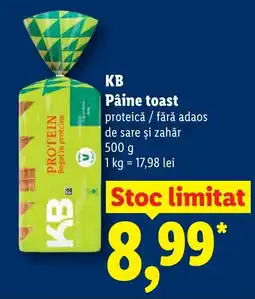 Lidl KB Pâine toast Ofertă