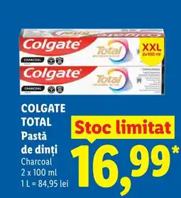 Lidl COLGATE TOTAL Pastǎ de dinți Ofertă