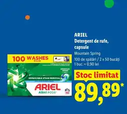 Lidl ARIEL Detergent de rufe, capsule Ofertă