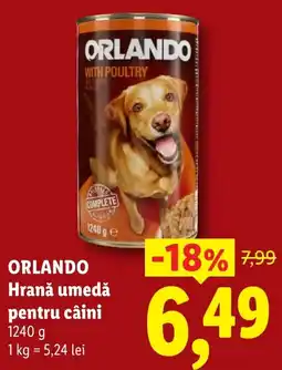 Lidl ORLANDO Hrană umedă pentru câini Ofertă