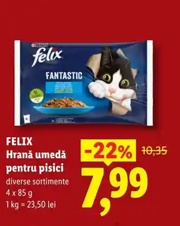 Lidl FELIX Hrană umedă pentru pisici Ofertă