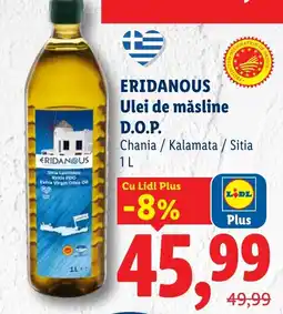 Lidl ERIDANOUS Ulei de măsline D.O.P. Ofertă