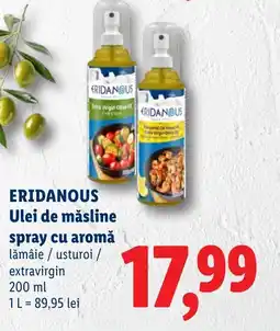 Lidl ERIDANOUS Ulei de măsline spray cu aromă Ofertă