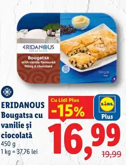Lidl ERIDANOUS Bougatsa cu vanilie şi ciocolată Ofertă