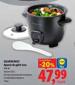 Lidl SILVERCREST Aparat de gătit orez Ofertă