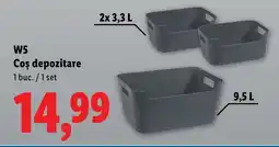 Lidl W5 Coş depozitare Ofertă