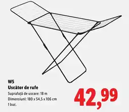 Lidl W5 Uscător de rufe Ofertă