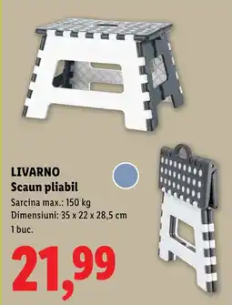 Lidl LIVARNO Scaun pliabil Ofertă