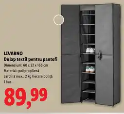 Lidl LIVARNO Dulap textil pentru pantofi Ofertă