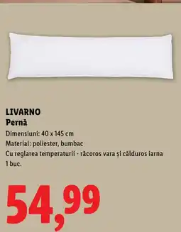 Lidl LIVARNO Pernǎ Ofertă