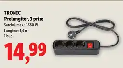 Lidl TRONIC Prelungitor, 3 prize Ofertă