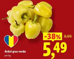Lidl Ardei gras verde Ofertă