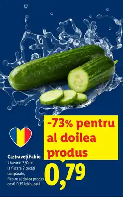 Lidl Castraveţi Fabio Ofertă