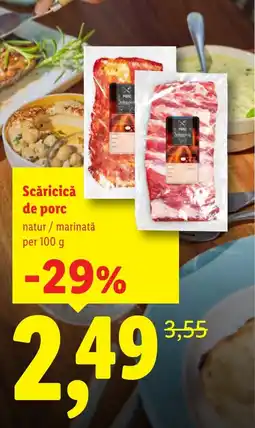 Lidl Scăricică de porc Ofertă