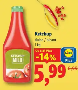 Lidl Ketchup Ofertă