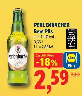 Lidl PERLENBACHER Bere Pils Ofertă