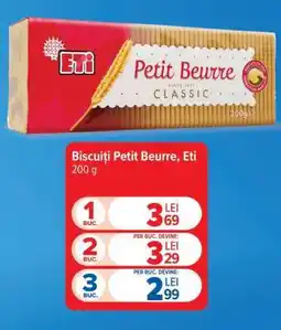 Carrefour Biscuiți Petit Beurre Eti Ofertă