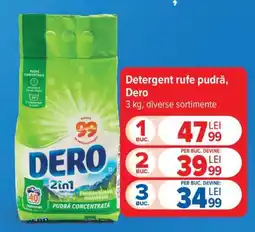 Carrefour Detergent rufe pudră, Dero Ofertă