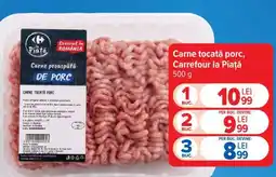 Carrefour Carne tocată porc, Carrefour la Piață Ofertă