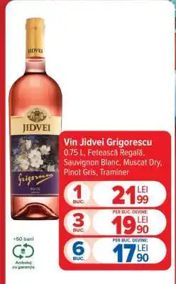 Carrefour Vin Jidvei Grigorescu Ofertă