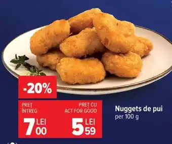 Carrefour Nuggets de pui Ofertă