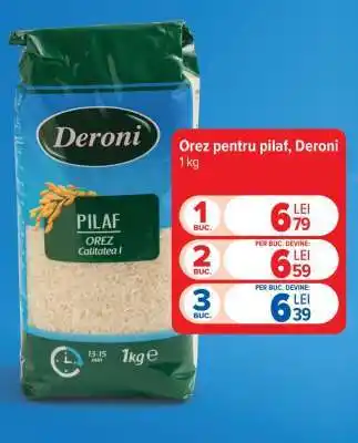 Carrefour Orez pentru pilaf Deroni Ofertă