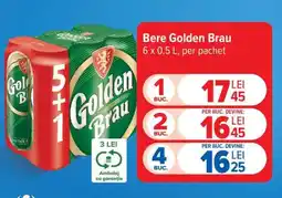 Carrefour Bere Golden Brau Ofertă