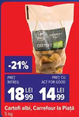 Carrefour Cartofi albi Carrefour la Piață 5 kg Ofertă