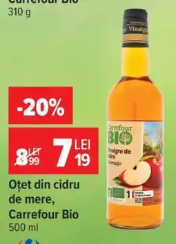Carrefour Oțet din cidru de mere, Carrefour Bio Ofertă