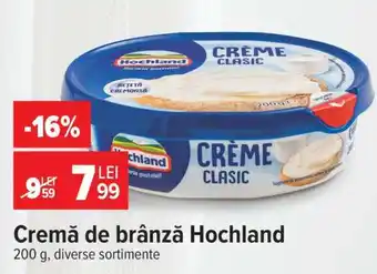 Carrefour Cremă de brânză Hochland Ofertă