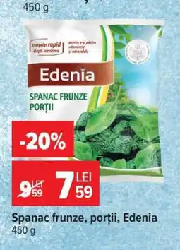 Carrefour Spanac frunze porții Edenia Ofertă