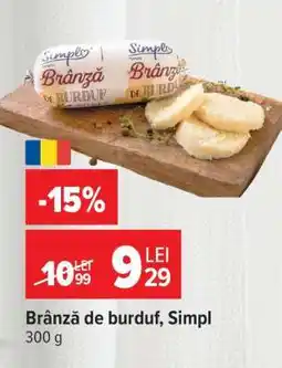 Carrefour Brânză de burduf, Simpl Ofertă