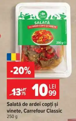Carrefour Salată de ardei copți și vinete, Carrefour Classic Ofertă