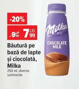 Carrefour Băutură pe bază de lapte și ciocolată, Milka Ofertă