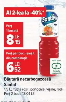 Carrefour Băutură necarbonatată Santal Ofertă