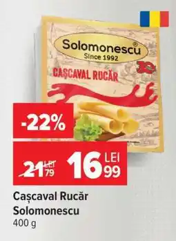 Carrefour Cașcaval Rucăr Solomonescu Ofertă