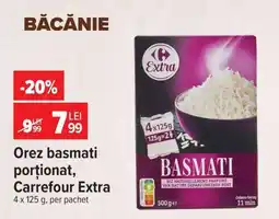 Carrefour Orez basmati porționat, Carrefour Extra Ofertă