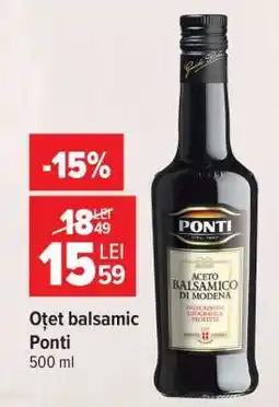 Carrefour Oțet balsamic Ponti Ofertă