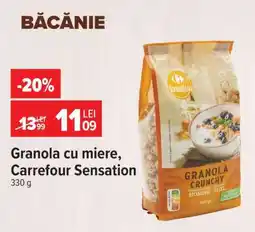 Carrefour Granola cu miere Carrefour Sensation Ofertă