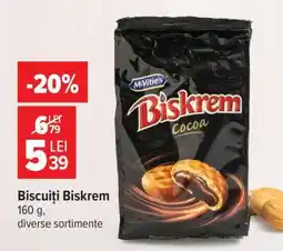 Carrefour Biscuiți BISKREM Ofertă