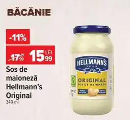 Carrefour Sos de maioneză Hellmann’s Original Ofertă