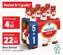 Carrefour Bere Amstel Ofertă