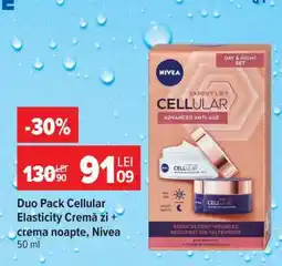Carrefour Duo Pack Cellular Elasticity Cremă zi + cremă noapte, Nivea Ofertă