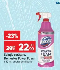 Carrefour Soluție curățare, Domestos Power Foam Ofertă